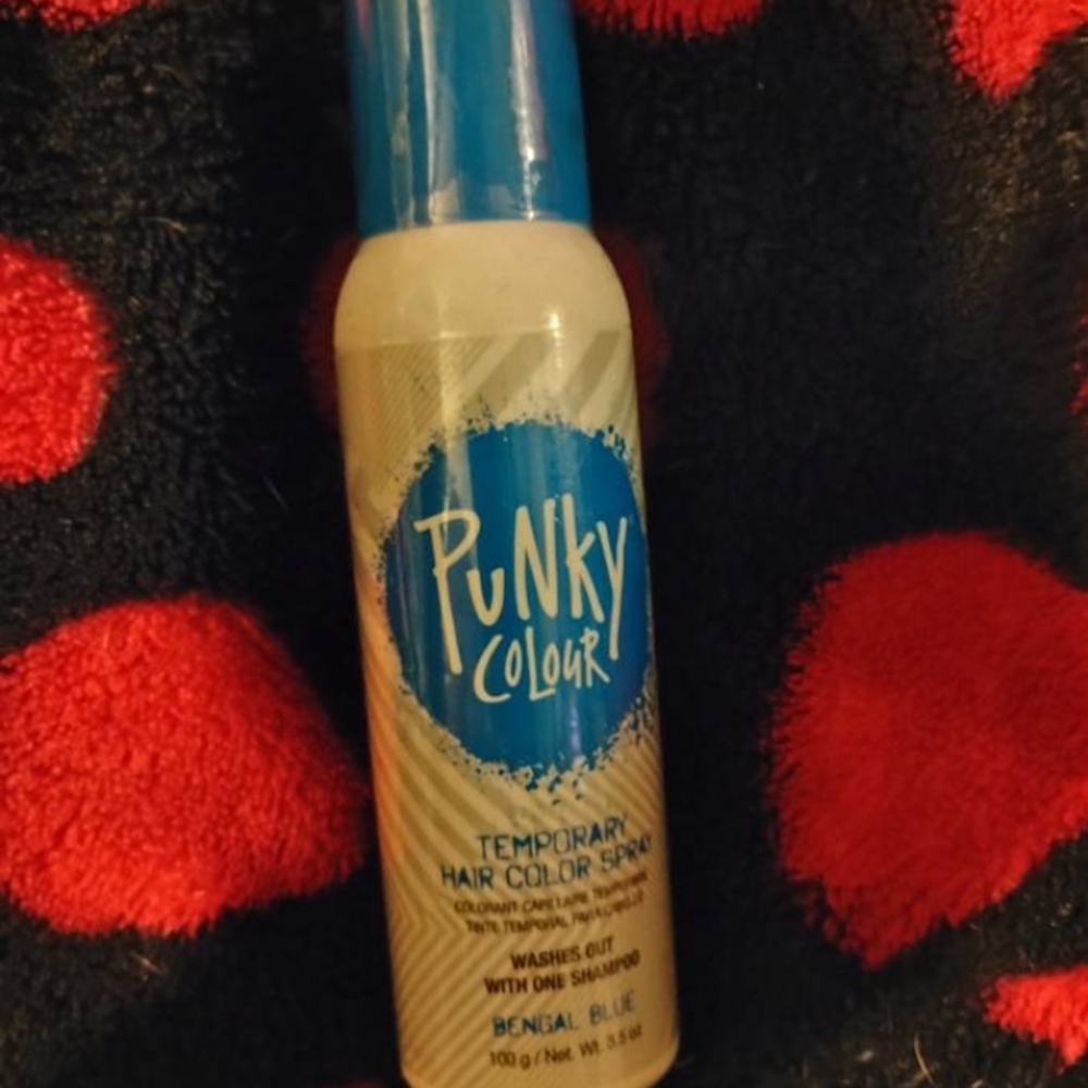 Punky 3.5oz Temporary Hair Colour Spray - Bengal Blue